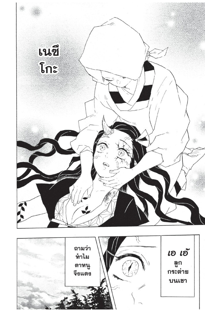 Kimetsu no yaiba ดาบพิฆาตอสูร ตอนที่ 8088 หน้า 110