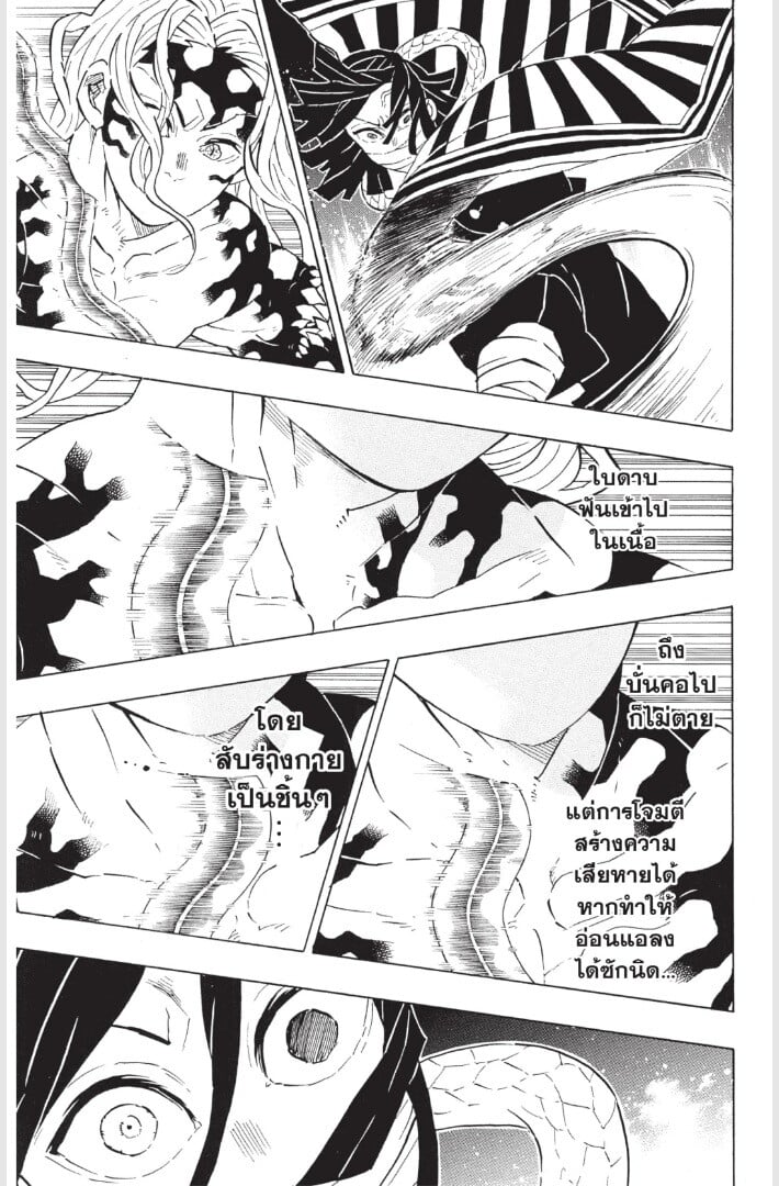 Kimetsu no yaiba ดาบพิฆาตอสูร ตอนที่ 179187 หน้า 117