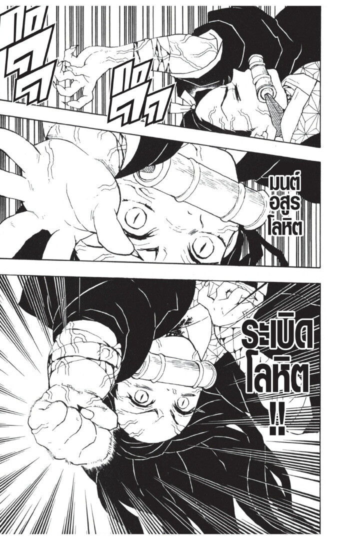 Kimetsu no yaiba ดาบพิฆาตอสูร ตอนที่ 3543 หน้า 117